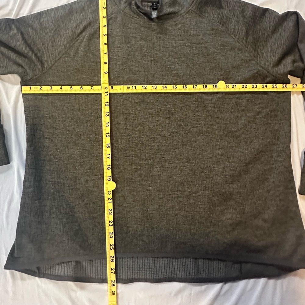 Core 10 • Women's Fitted Workout Running Hoodie • Fleece Lined • Size XXL - Picture 6 of 8